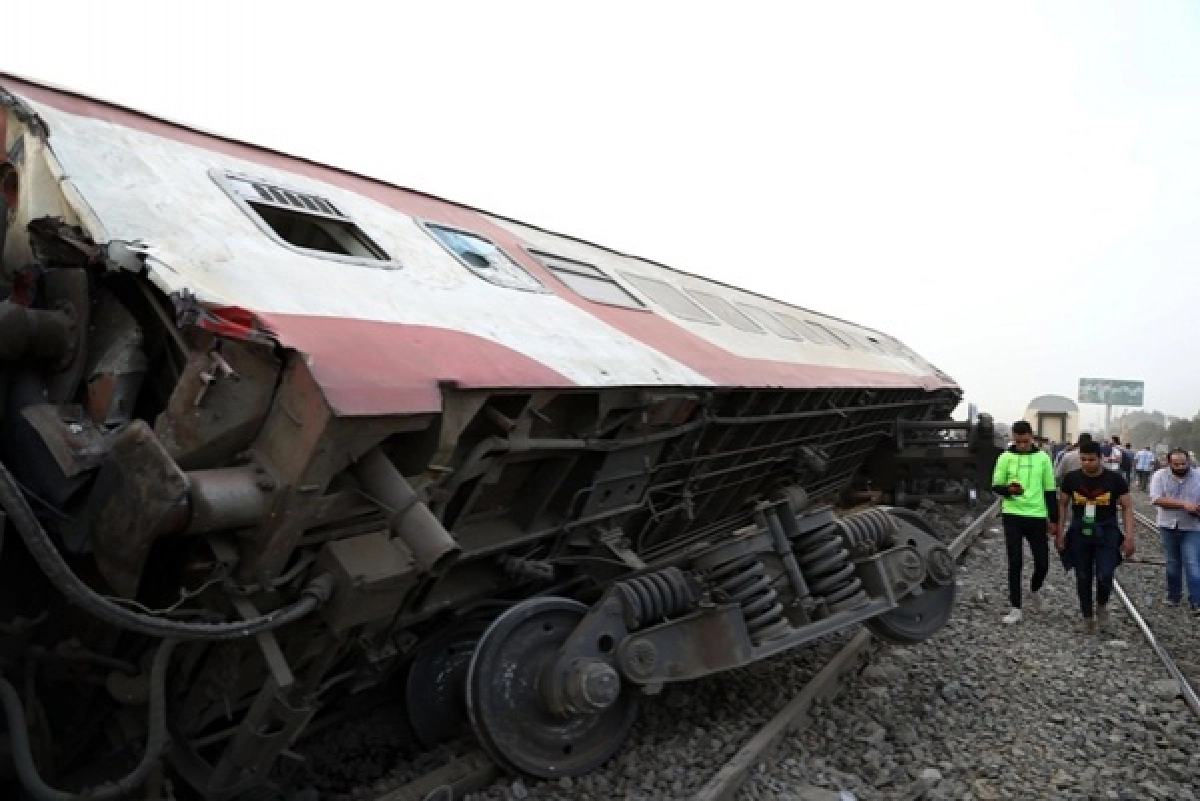 อียิปต์, รถไฟตกราง