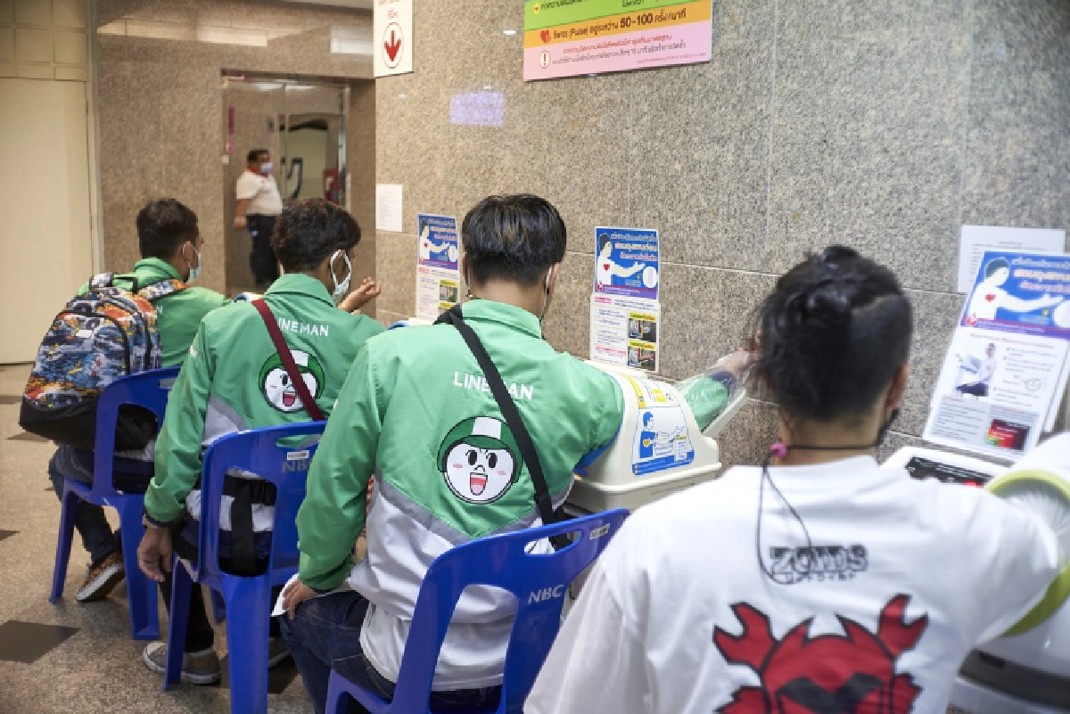 "LINE MAN" รวมพลังฮีโร่ทั่วประเทศบริจาคเลือดในแคมเปญ  LINE MAN FOOD HERO: Blood for All สู้วิกฤตขาดเลือด   