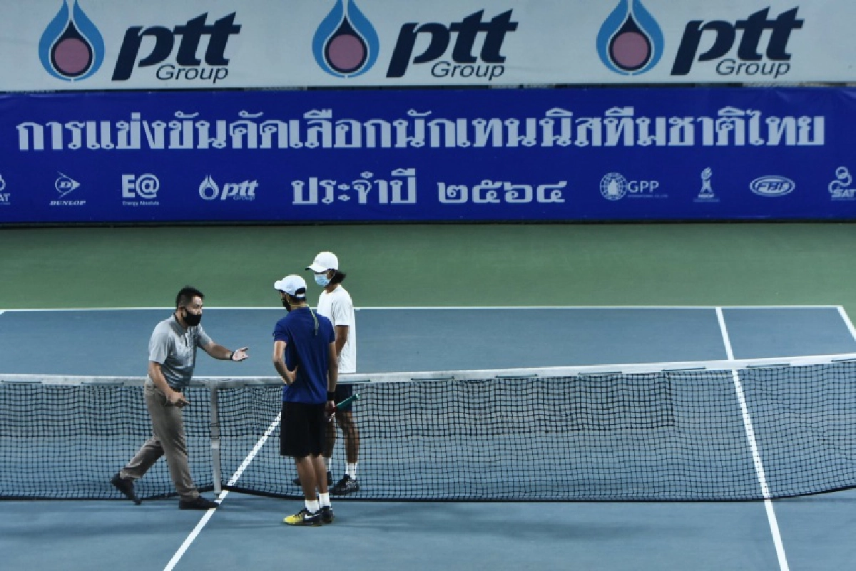 สมาคมกีฬาลอนเทนนิสแห่งประเทศไทย ปิดตายที่ทำการ- ศูนย์พัฒนา สกัดโควิด19  