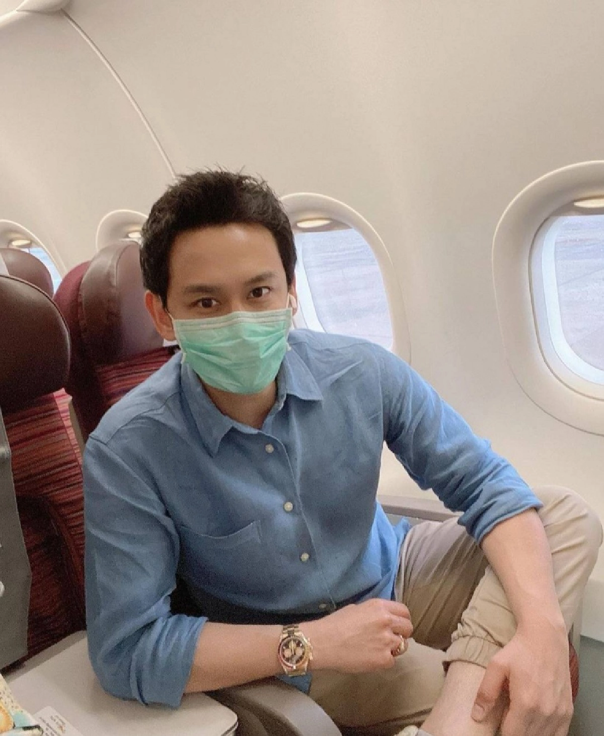 "ฟลุค เกริกพล" พบเชื้อโควิดลงปอด มีความดันเล็กน้อย