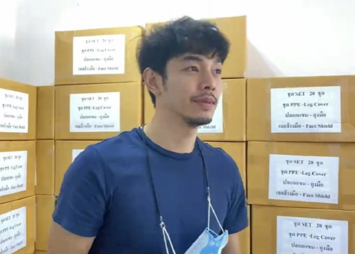 "อาร์ต พศุตม์" ทำคนเดียว ส่งชุด PPE ให้หมอใช้สู้โควิดหลายพันชุด