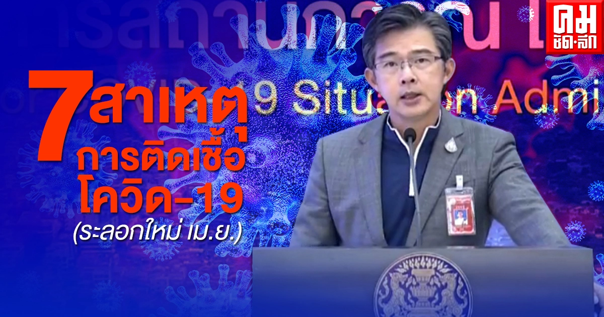 หมอทวีศิลป์ เผย 7 ปัจจัยหลักๆทำให้เกิดการติดเชื้อโควิด-19 ระลอกใหม่ เม.ย.