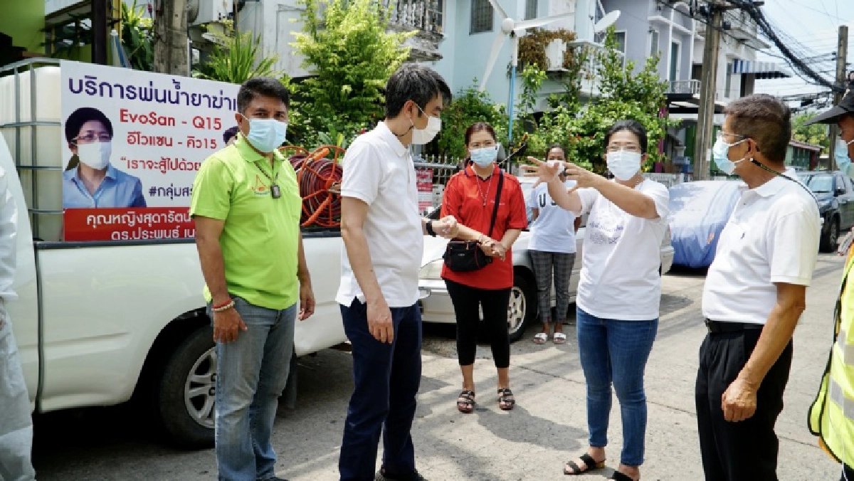 "หญิงหน่อย"ส่งทีมกทม. ลุยลงพื้นที่ช่วยประชาชนในช่วงการระบาดของ COVID-19 ในโครงการ'รวมพลังสู้ภัยโควิด'