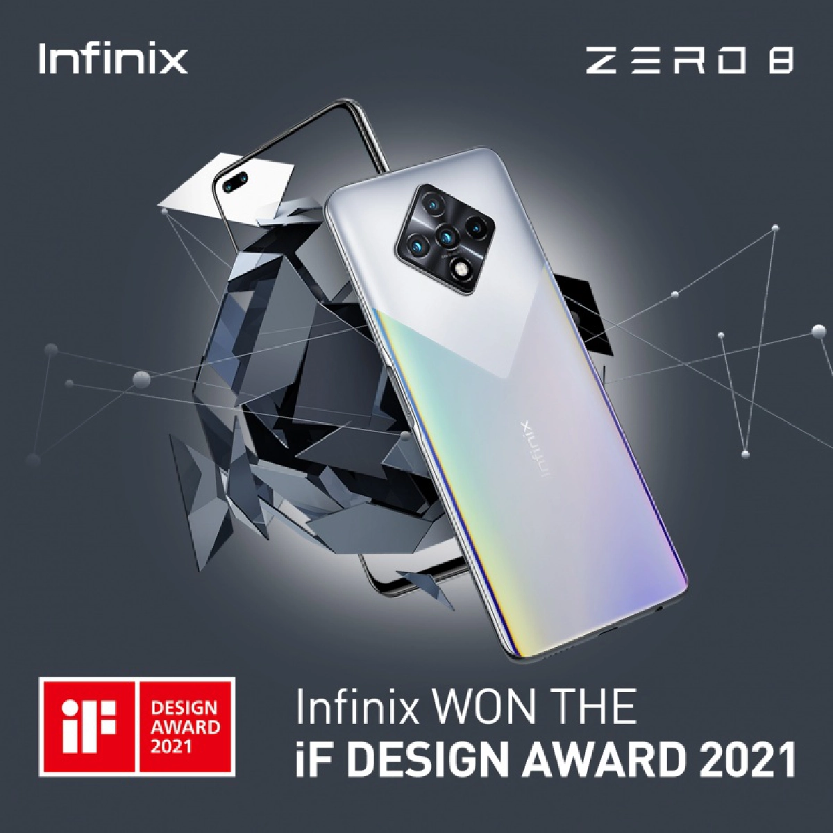 Infinix คว้ารางวัลชนะเลิศจาก iF Design Award 2021
