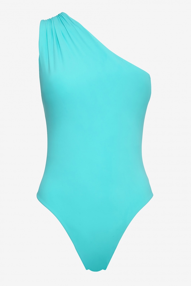 เทรนด์นี้มาแรง บีชแวร์เปิดไหล่ข้างเดียว แฟชั่นสุดเริ่ดของ 2 นางฟ้าวิคตอเรีย ซีเคร็ท 