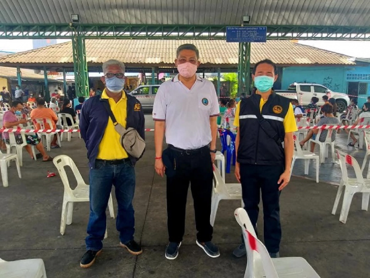 'การท่าเรือฯ' ประสานจัดพื้นที่รองรับการตรวจเชิงรุกหาเชื้อ COVID 19 ตามนโยบายรัฐบาลให้ชาวชุมชนคลองเตย