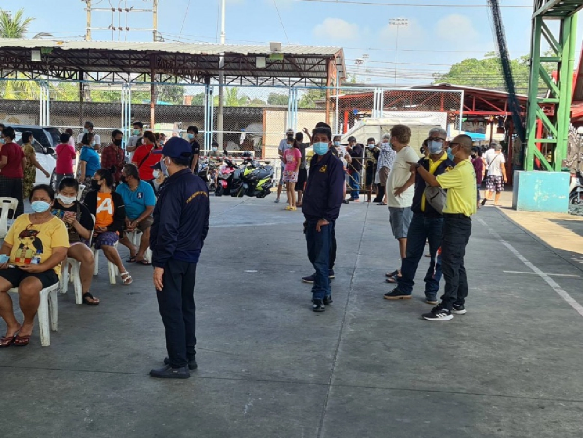 'การท่าเรือฯ' ประสานจัดพื้นที่รองรับการตรวจเชิงรุกหาเชื้อ COVID 19 ตามนโยบายรัฐบาลให้ชาวชุมชนคลองเตย