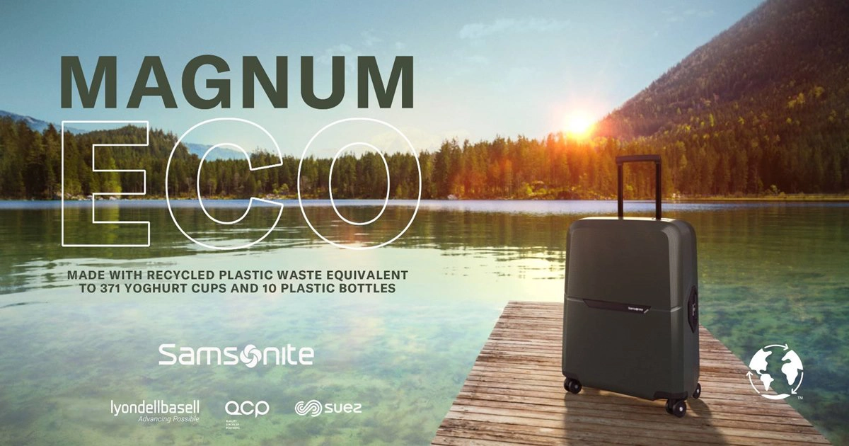 Samsonite เปิดตัวคอลเลคชั่นกระเป๋าเดินทางรุ่น "Magnum Eco"