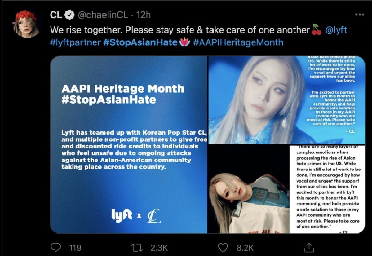 คนดังระดับโลกร่วม #StopAsianHate ประณามการกระทำ 