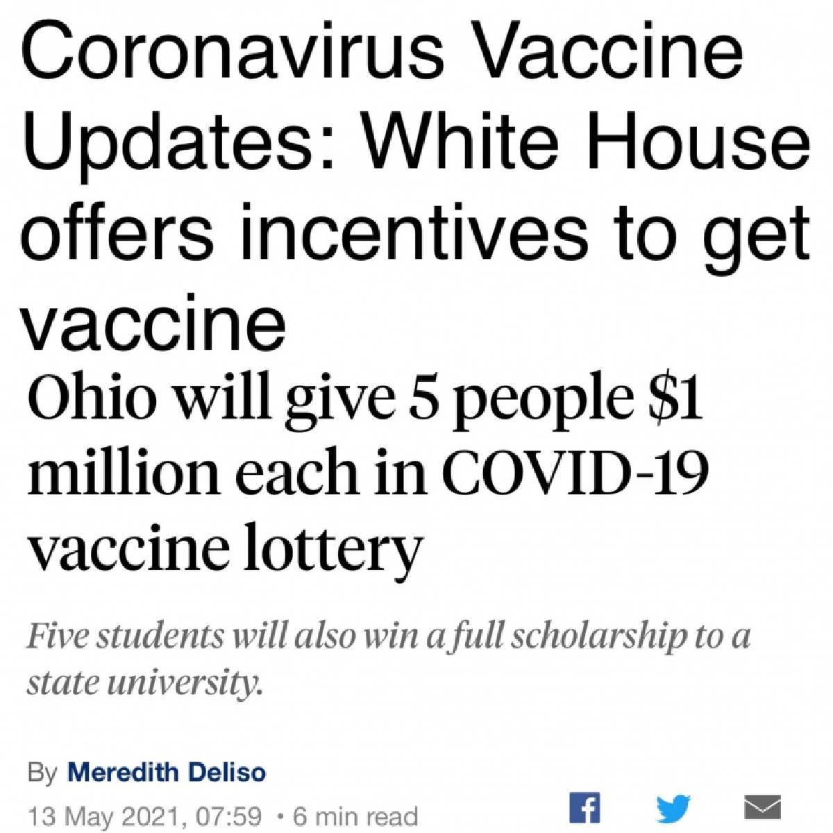 "หมอมนูญ" ชี้จองคิวผ่าน "หมอพร้อม" ไม่ตอบโจทย์ ชงแจกลอตเตอรี่จูงใจให้คนมาฉีดวัคซีน