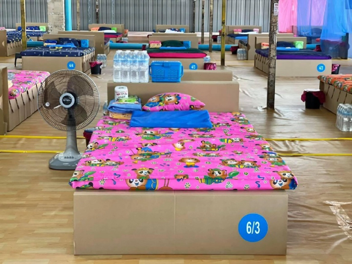 ตลาดสี่มุมเมือง, โควิด-19