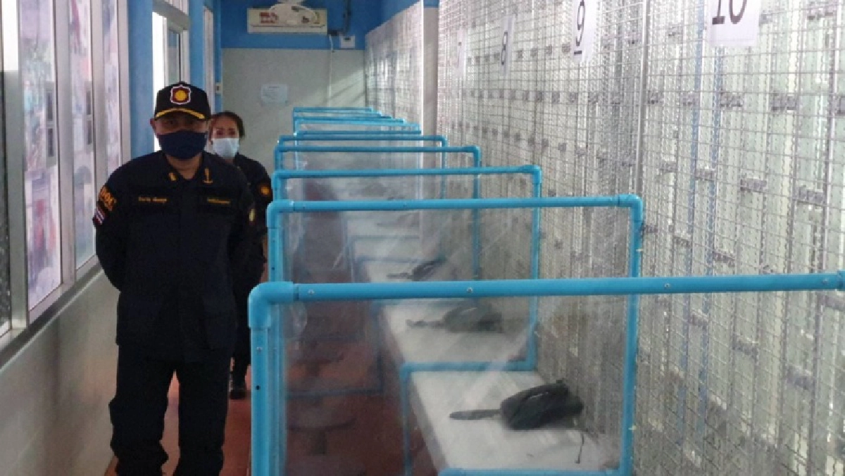 "เรือนจำสมุทรสาคร" วางมาตรการเข้มตั้งเรือนจำด่านหน้ากักตัว 28 วัน สกัดโควิด หลังกำแพงสูงให้กลายเป็นศูนย์