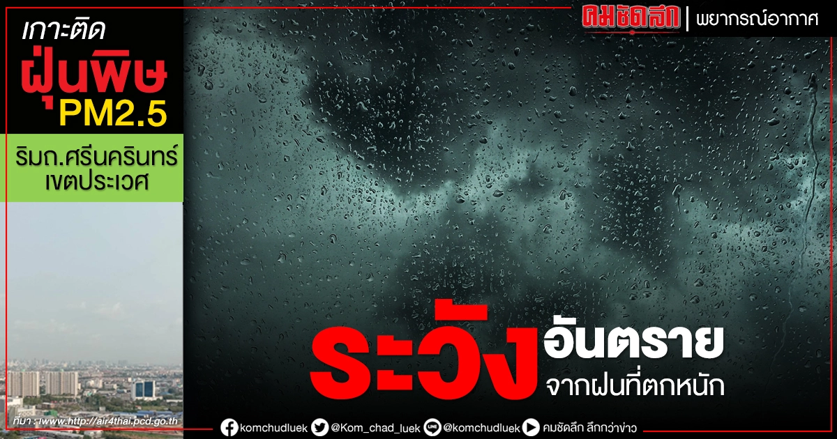 อุตุฯเตือน 2 ภาค ระวังอันตรายจากฝนตกหนักจากมรสุมกำลังค่อนข้างแรงพัดปกคลุมทะเลอันดามัน อุตุฯเตือน 2 ภาค ระวังอันตรายจากฝนตกหนักจากมรสุมกำลังค่อนข้างแรงพัดปกคลุมทะเลอันดามัน