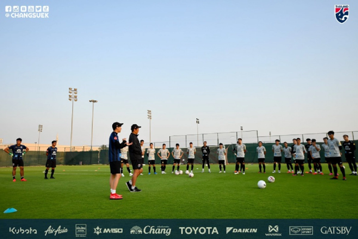 ช้างศึกซ้อมต่อเนื่อง รอ"เจ"ชนาธิป-ธนวัฒน์ สมทบ  อุ่นเครื่องนัดแรกพบโอมาน 