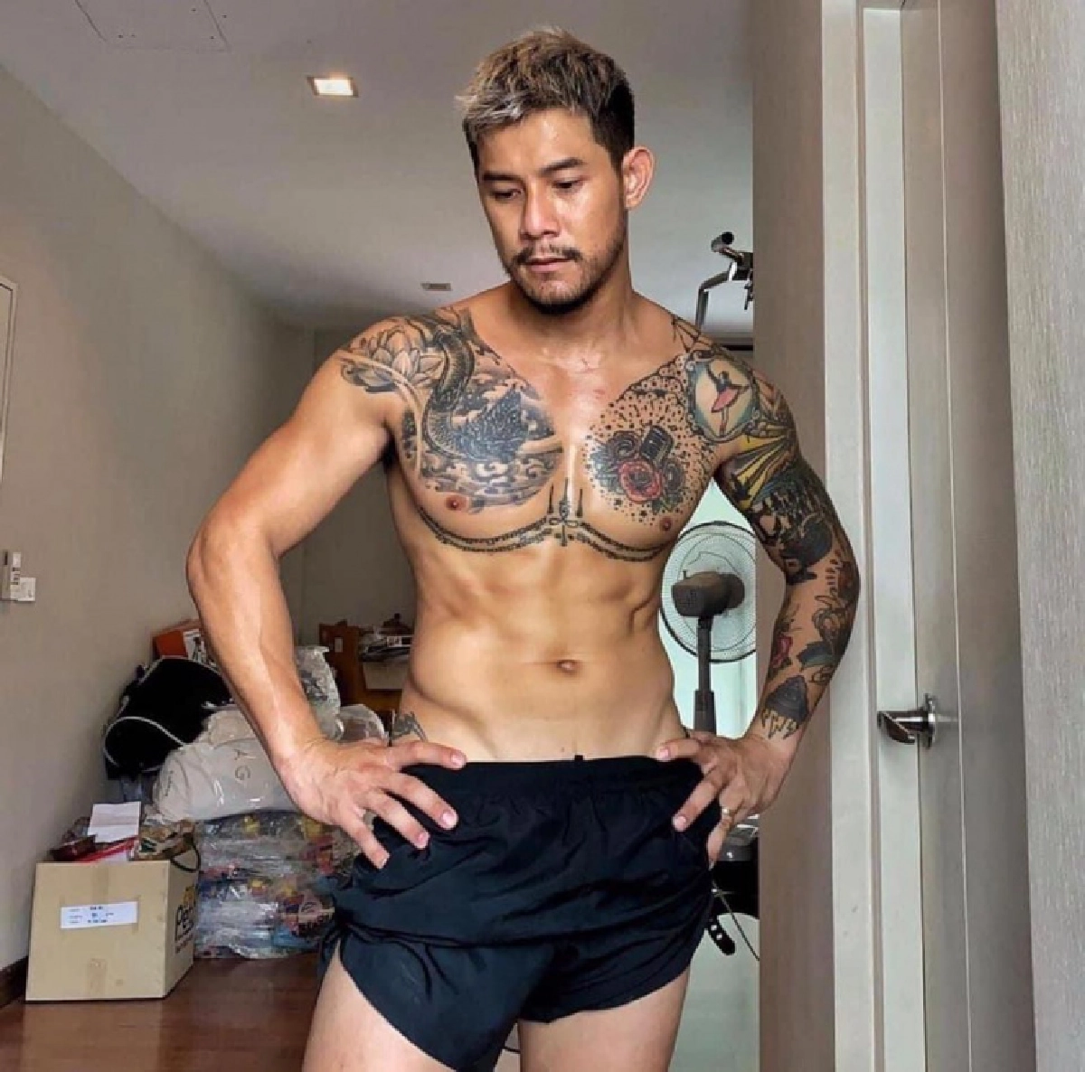 โซเชี่ยลอิจฉา "ฮารุ" มีสามีหุ่นแซ่บ "กาย รัชชานนท์" เผยเคล็ดลับหุ่นยั่วใจ