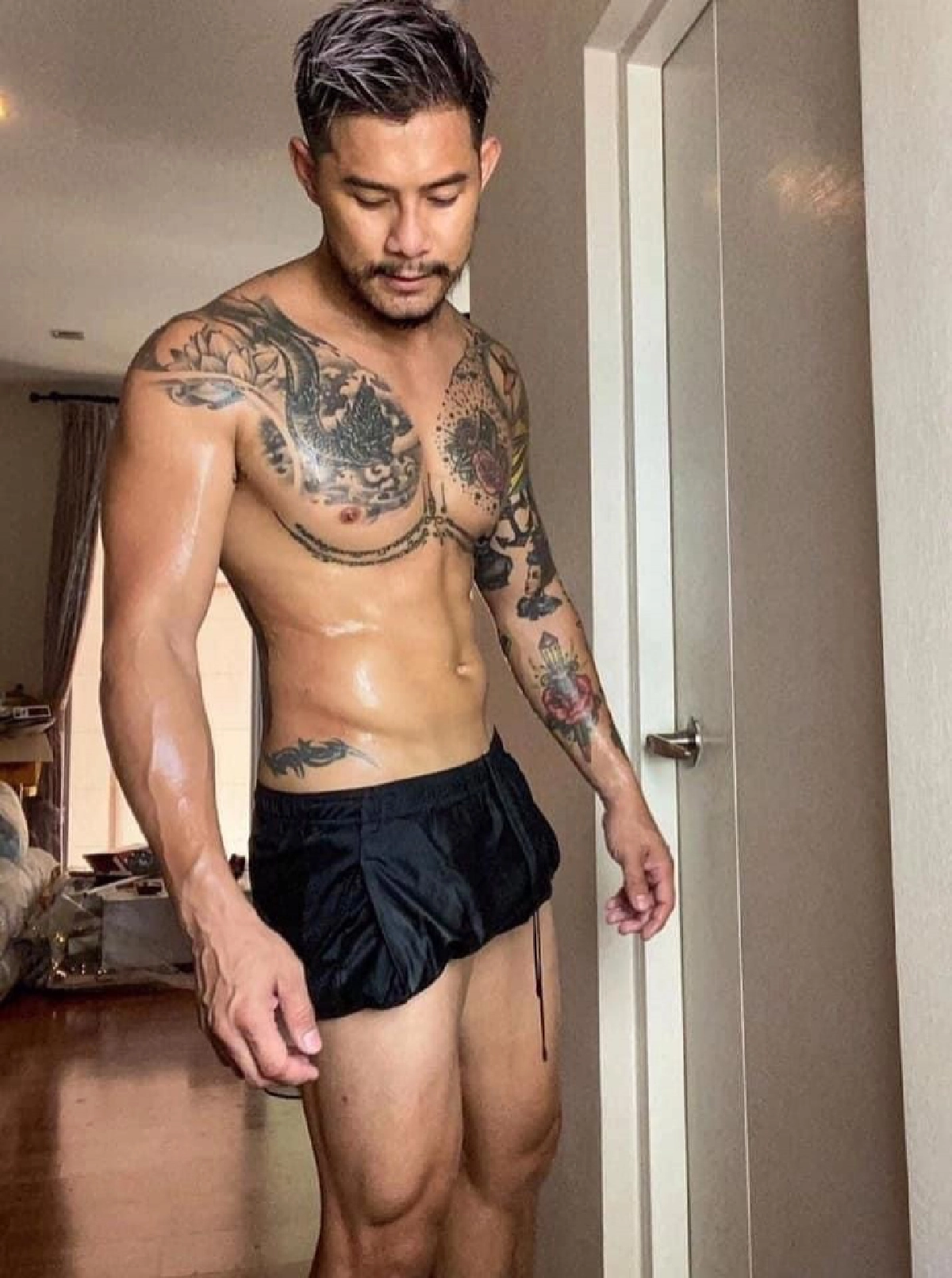 โซเชี่ยลอิจฉา "ฮารุ" มีสามีหุ่นแซ่บ "กาย รัชชานนท์" เผยเคล็ดลับหุ่นยั่วใจ