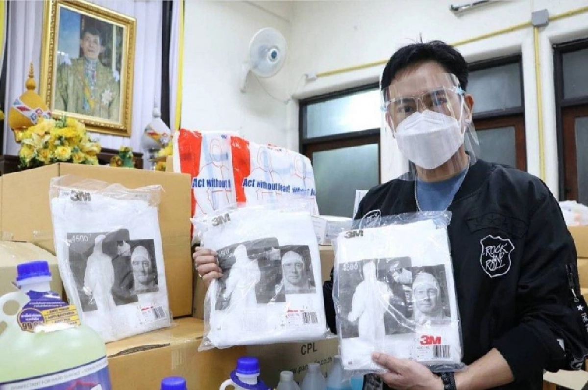  "แพท พาวเวอร์แพท" มอบของช่วยทีมแพทย์ – ผู้ป่วยโควิด ในเรือนจำ