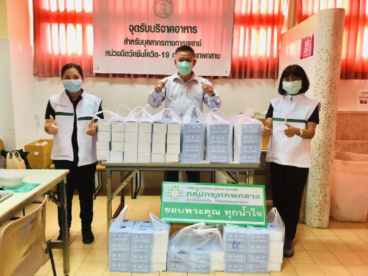  "ธนา" เลขาฯ เกษตรฯ มอบ snack box แจกบุคลากรการแพทย์