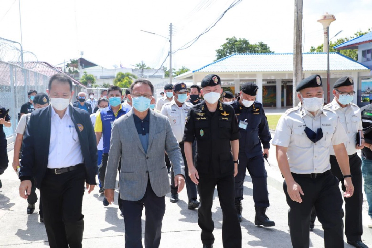 ลุยฉีดวัคซีน นักโทษ เรือนจำพัทยา ป้องกันโควิด  