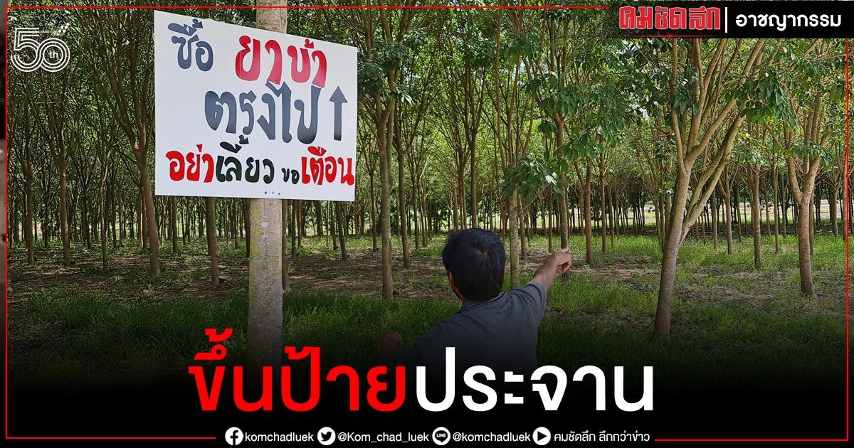 หนุ่มขึ้นป้าย ประชด จะซื้อขายยาบ้า ให้ตรงไปโลด