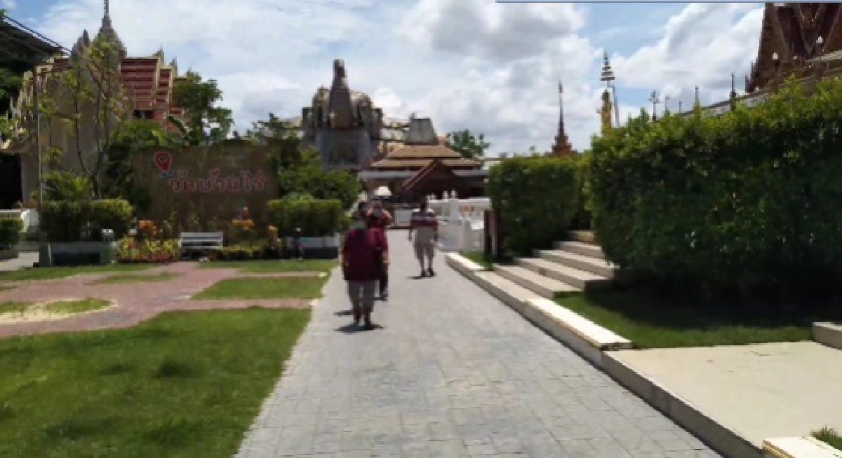 วัดบ้านไร่ สั่งปิด วิหารเทพ หลังโควิดระบาด ด่านขุนทด  