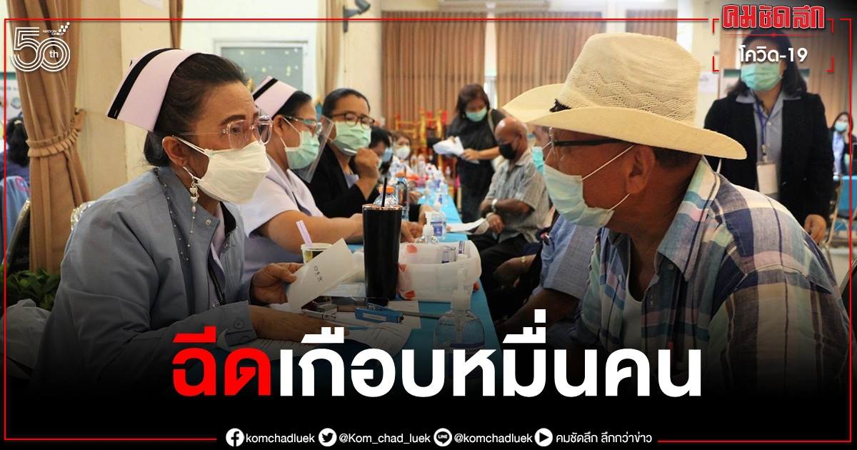 "นครพนม" ไม่มีผู้ติดเชื้อเพิ่ม 3 วันฉีดวัคซีนเกือบหมื่นคน "นครพนม" ไม่มีผู้ติดเชื้อเพิ่ม 3 วันฉีดวัคซีนเกือบหมื่นคน