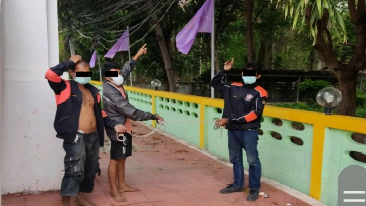 "ชะอำ" รวบยกแก๊งตระเวนลักตัดสายเคเบิ้ล มูลค่าความเสียหายกว่า 4 แสนบาท