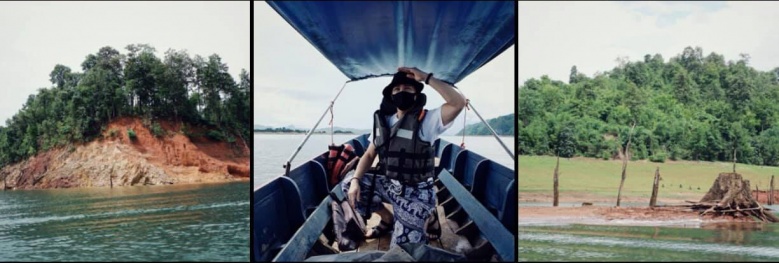 "ปิล๊อกคี่"ชุมชนกลางน้ำ(เขื่อนเขาแหลม)ทองผาภูมิ