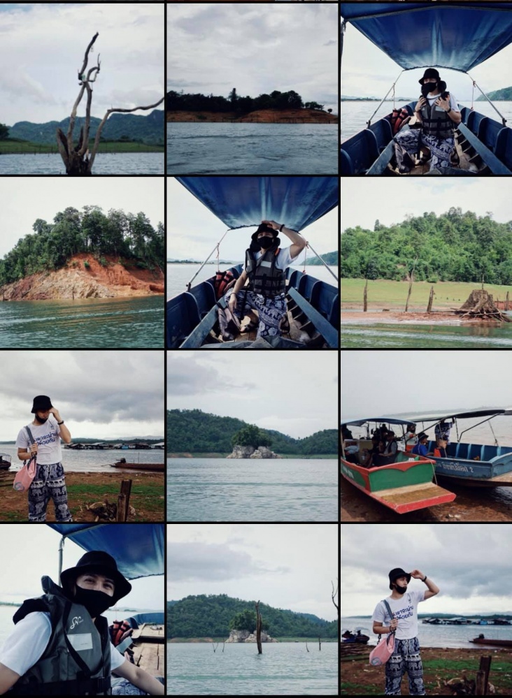 "ปิล๊อกคี่"ชุมชนกลางน้ำ(เขื่อนเขาแหลม)ทองผาภูมิ