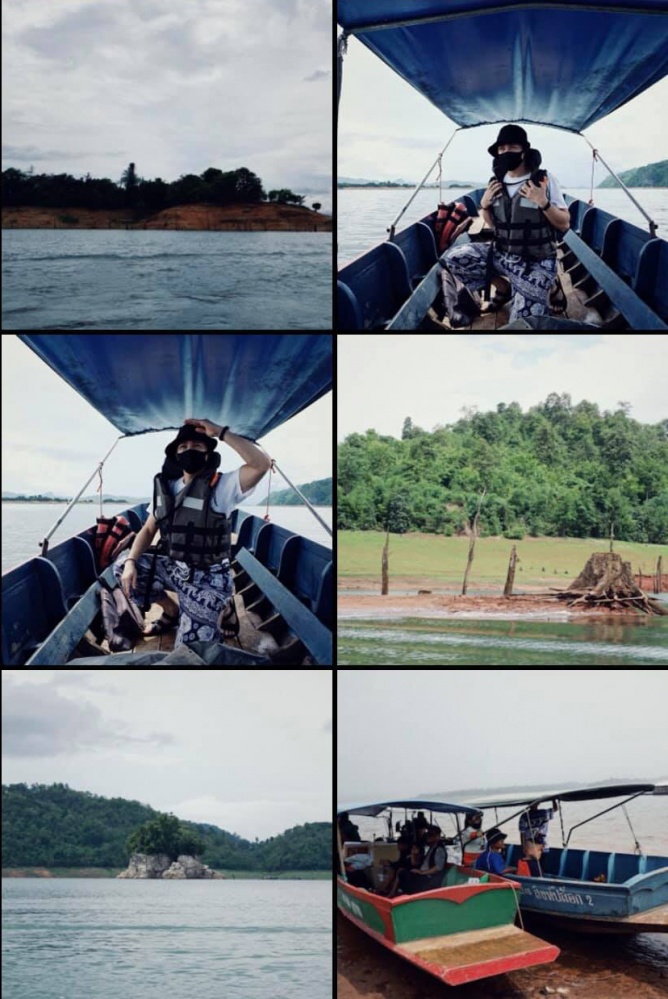 "ปิล๊อกคี่"ชุมชนกลางน้ำ(เขื่อนเขาแหลม)ทองผาภูมิ