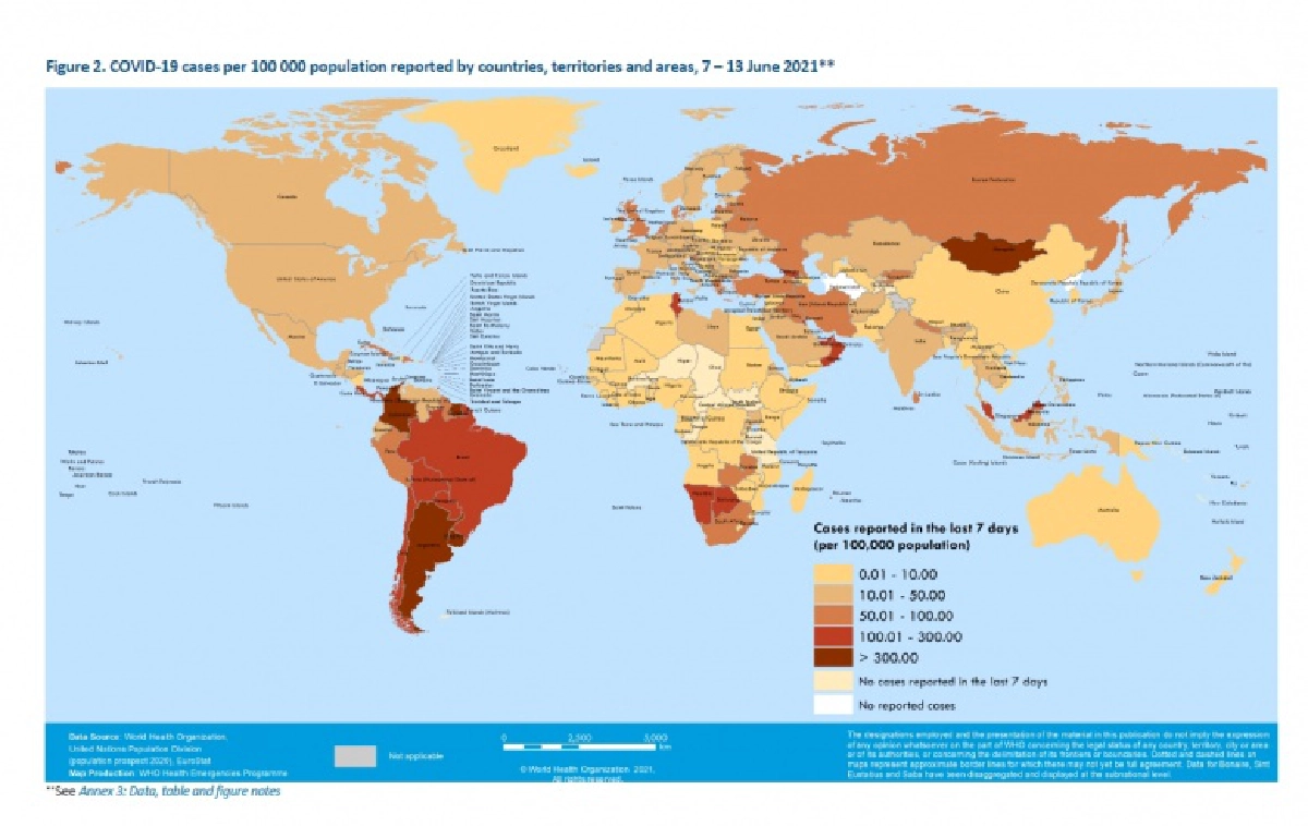 องค์การอนามัยโลก เพิ่มชื่อ "โควิดสายพันธุ์แลมบ์ดา" เป็นสายพันธุ์ต้องให้ความสนใจ