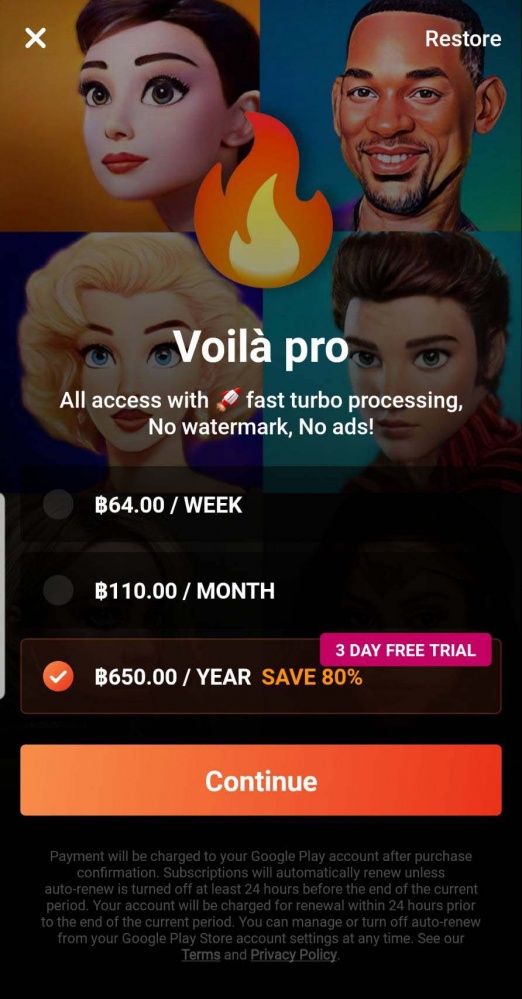 "Voila AI Artist" แอปฯ มาแรง แปลงโฉมเป็นการ์ตูนดีสนีย์