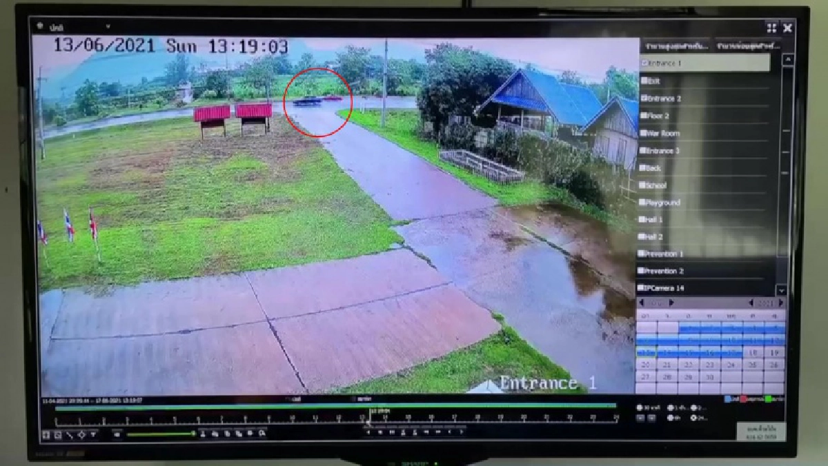 ภาพวงจรปิด วินาที "บีเอ็ม.เขาค้อ" ซิ่งแซง ก่อนพุ่งเสยสวิฟต์