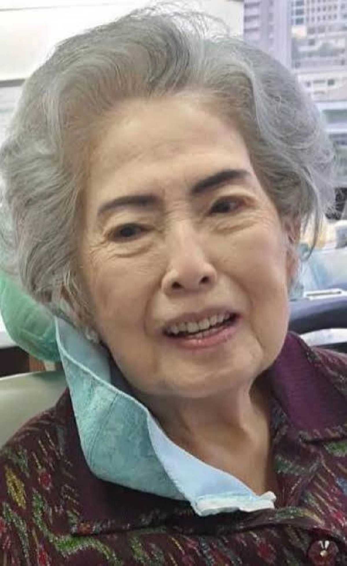 เปิดภาพ "วณี เลาหเกียรติ" วัย 100 ปี เข้ารับการฉีดวัคซีนโควิด-19 