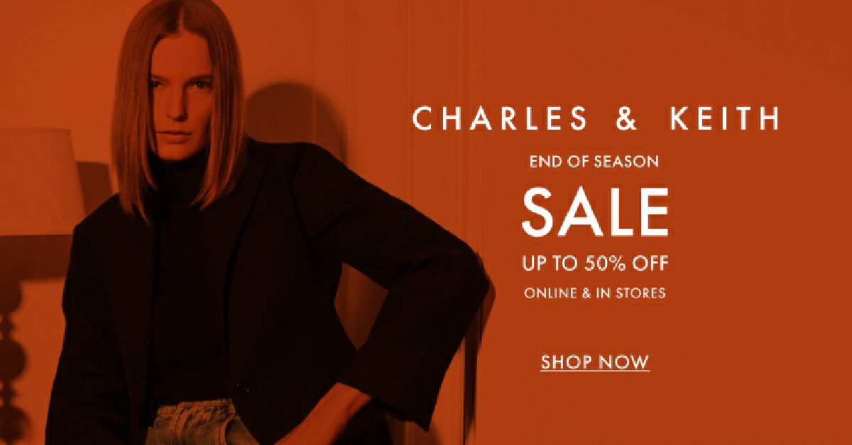 ลดแรงแซงทุกร้าน End of the season sale by Charles & Keith