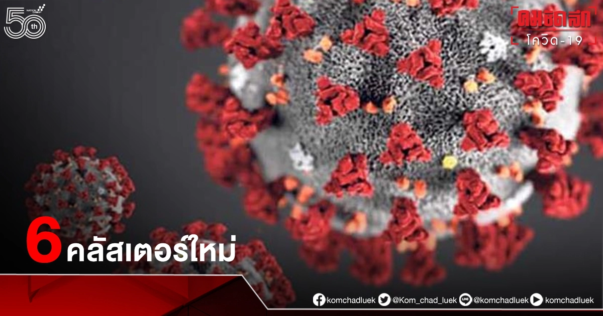 เปิด "6 คลัสเตอร์ใหม่" วันนี้ ราชบุรีป่วนติดเชื้อในค่ายทหาร 73 ราย เปิด "6 คลัสเตอร์ใหม่" วันนี้ ราชบุรีป่วนติดเชื้อในค่ายทหาร 73 ราย