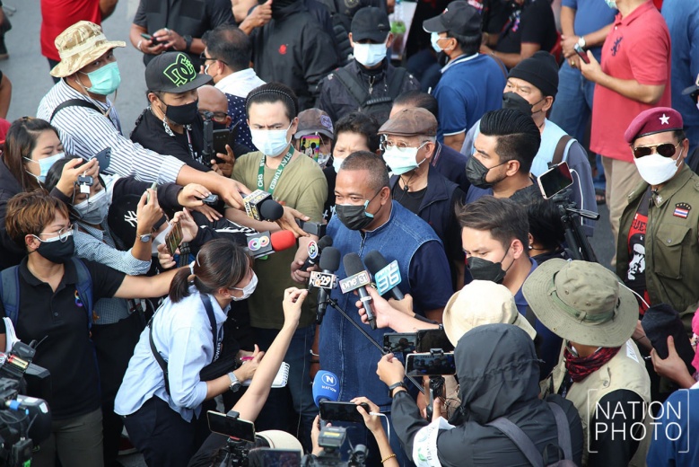 ยกระดับ 'จตุพร'ประกาศเคลื่อนม็อบไปทำเนียบฯ ไล่ 'ประยุทธ์' พ้นนายกฯ (มีคลิป)