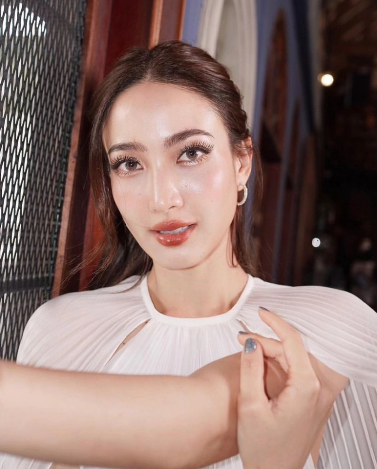 ลุคนี้ "แต้ว ณฐพร" จึ้งสุดเต็มสิบไม่หักชาวเน็ตทักปากสวยมากแม่