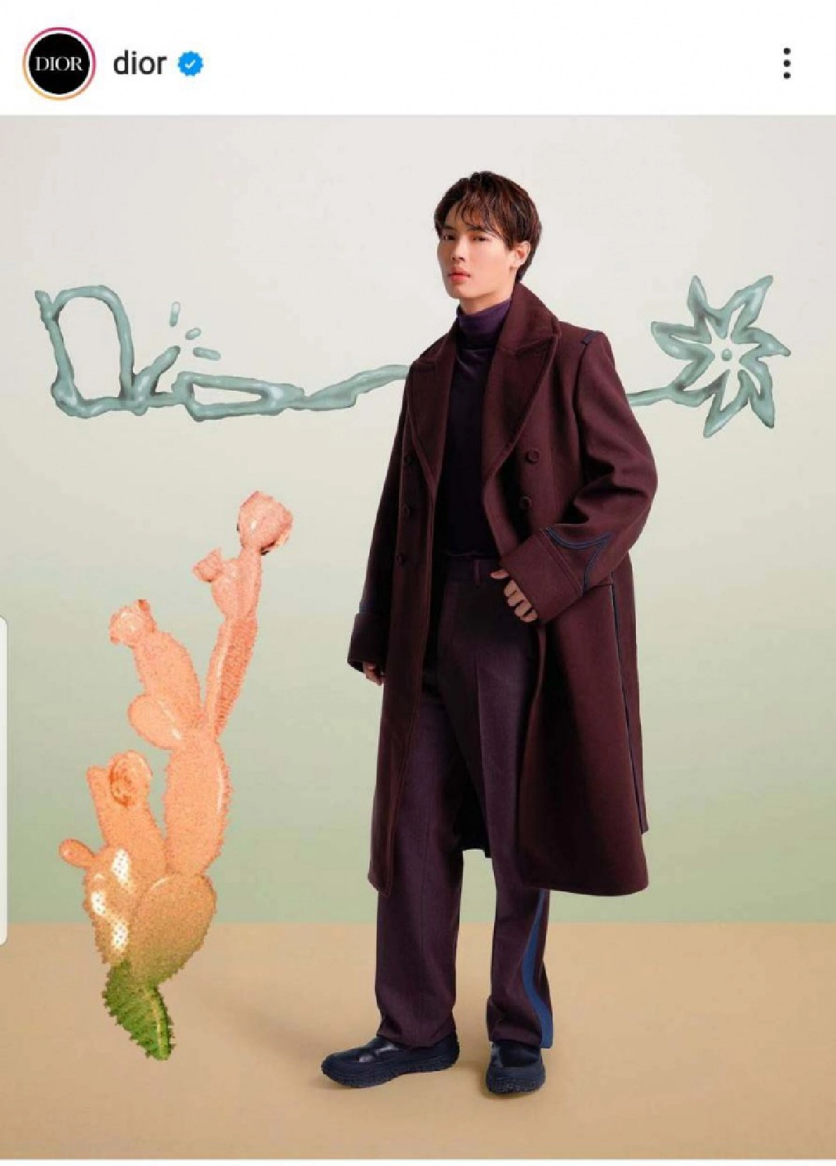 ไอดอลเอเชีย ร่วมชมแฟชั่นโชว์ของดิออร์ ที่ฟร้อนท์โรว์เสมือนจริง