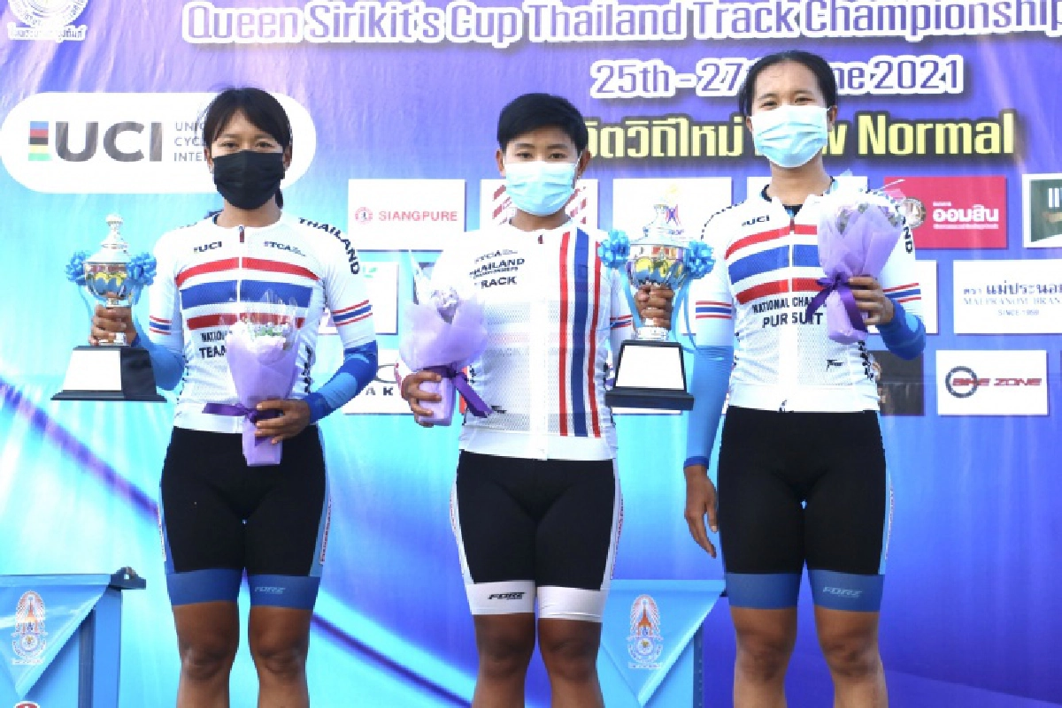 ปิดฉาก" จักรยานประเภทลู่ชิงแชมป์ประเทศไทย"  บีซ จุฑาธิป ซิวรุ่นทั่วไป 
