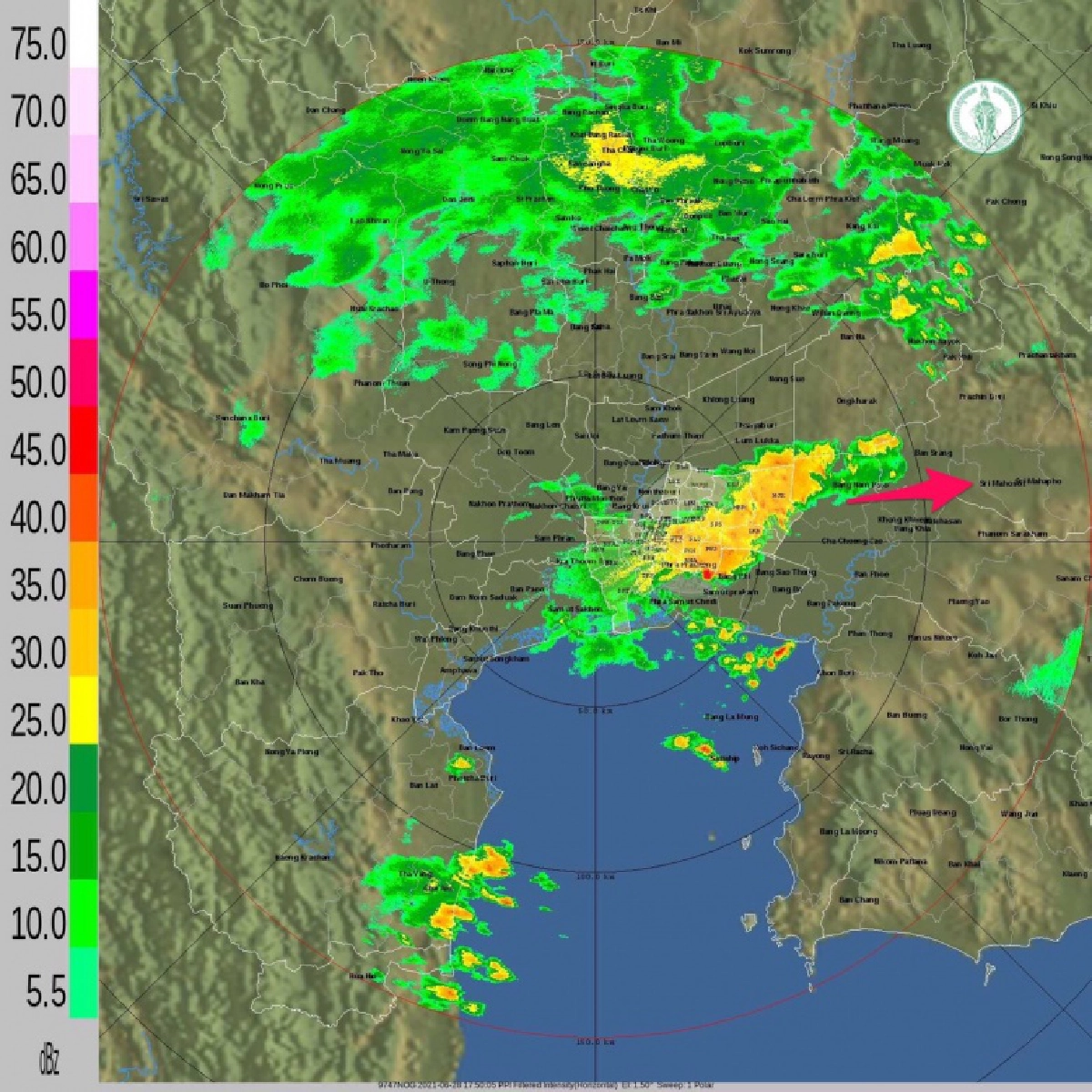 ประมวลภาพพายุฝนกระหน่ำกรุง ไม่กี่ชม. 'น้ำท่วม-จร.ติดขัด' 
