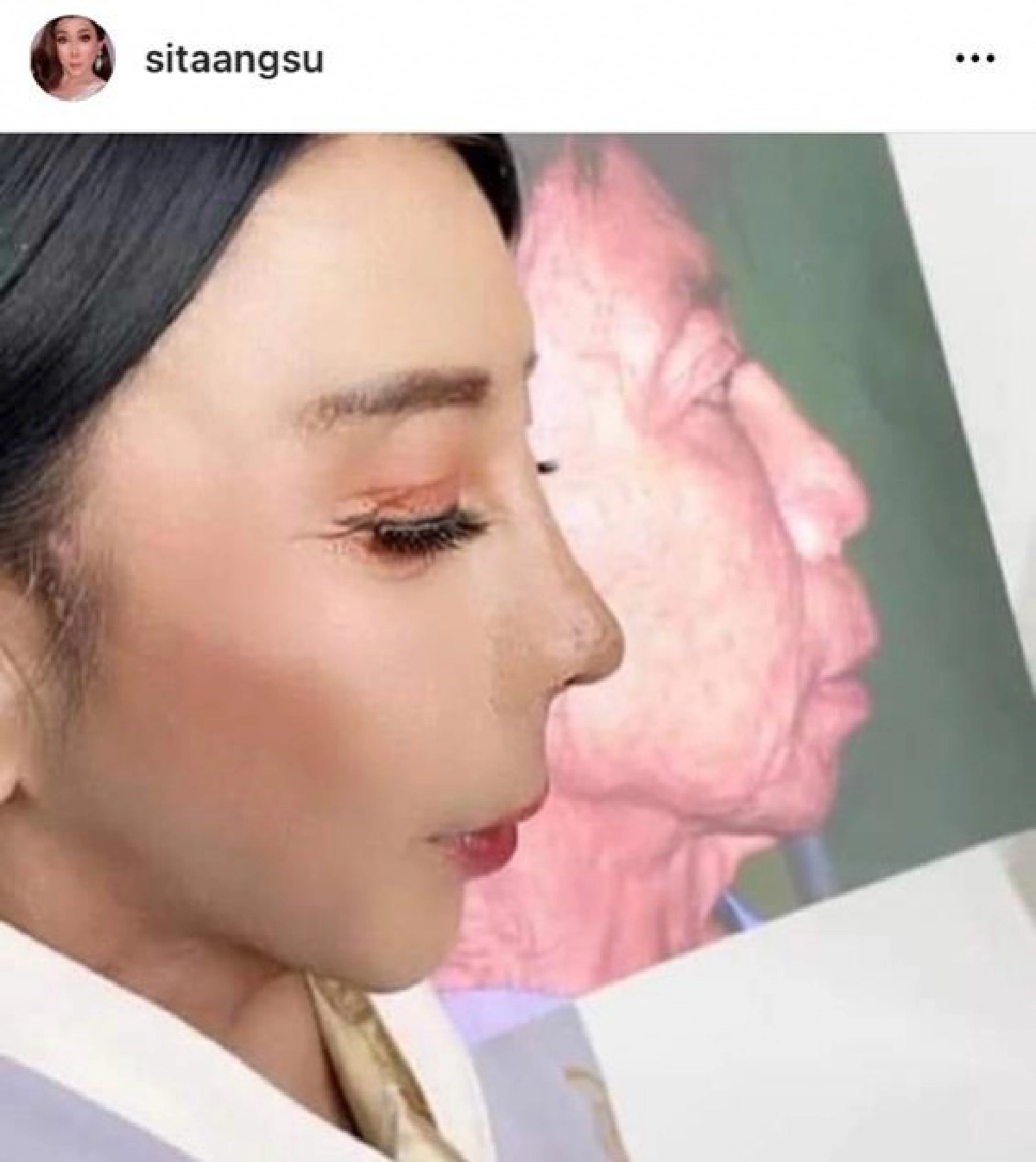 "สิตางศุ์ บัวทอง" สวยตะลึง จนตัวเองยังขนลุกความสวยของตัวเอง ลืมหน้าเก่าไปเลย