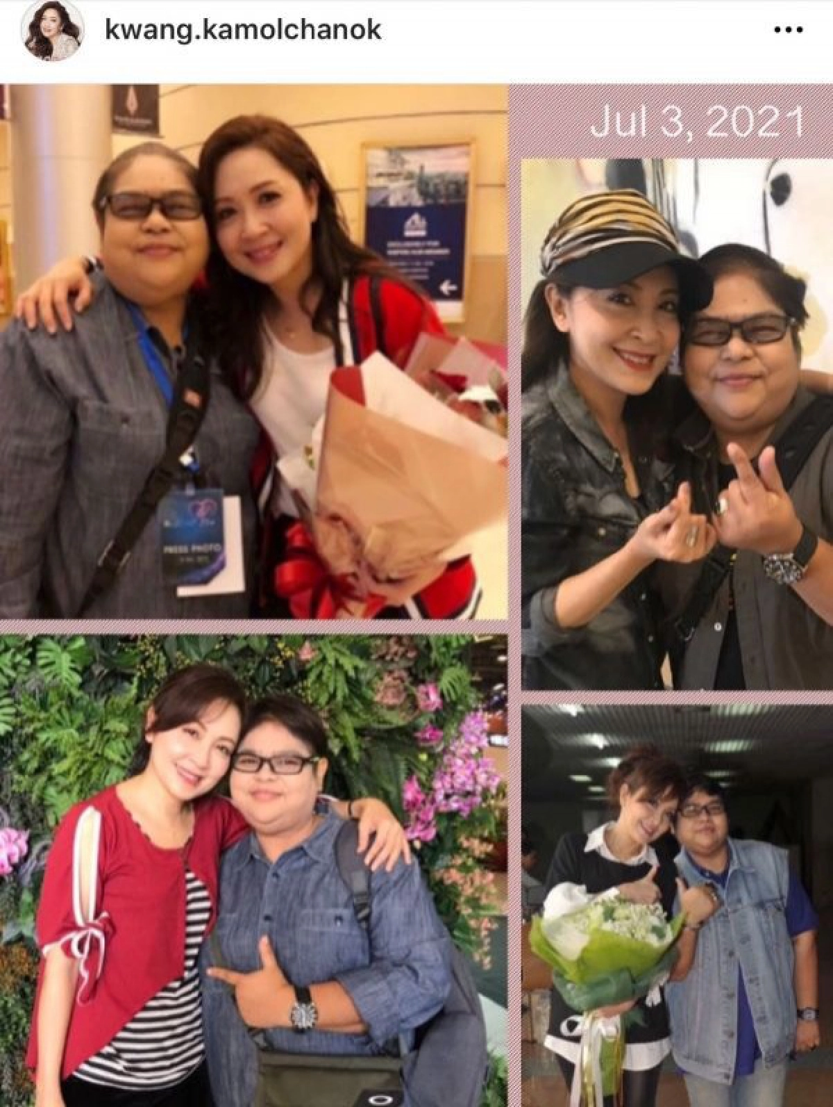  "กวาง กมลชนก" สุดอาลัยรุ่นน้องจากไปเพราะโควิด-19 