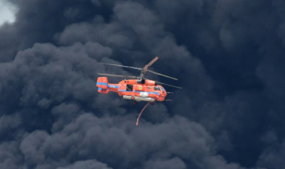 ทำความรู้จัก เฮลิคอปเตอร์ ปภ. "KA-32" กับภารกิจสู้ไฟ