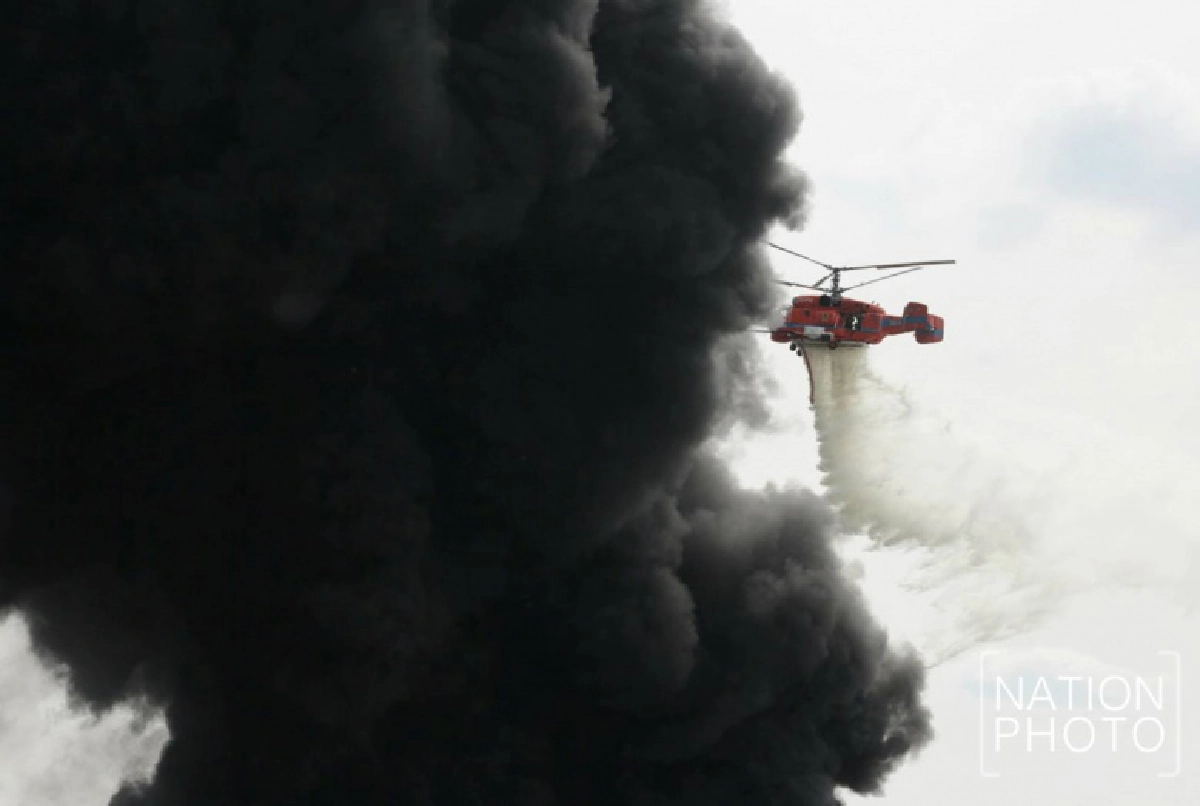 ทำความรู้จัก เฮลิคอปเตอร์ ปภ. "KA-32" กับภารกิจสู้ไฟ