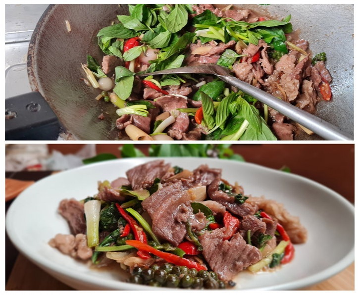 เปิดสูตร.."ผัดจังโก้เนื้อ" อาหารอีสานถิ่นหนองคาย (สูตรไม่ใส่เพี้ย)