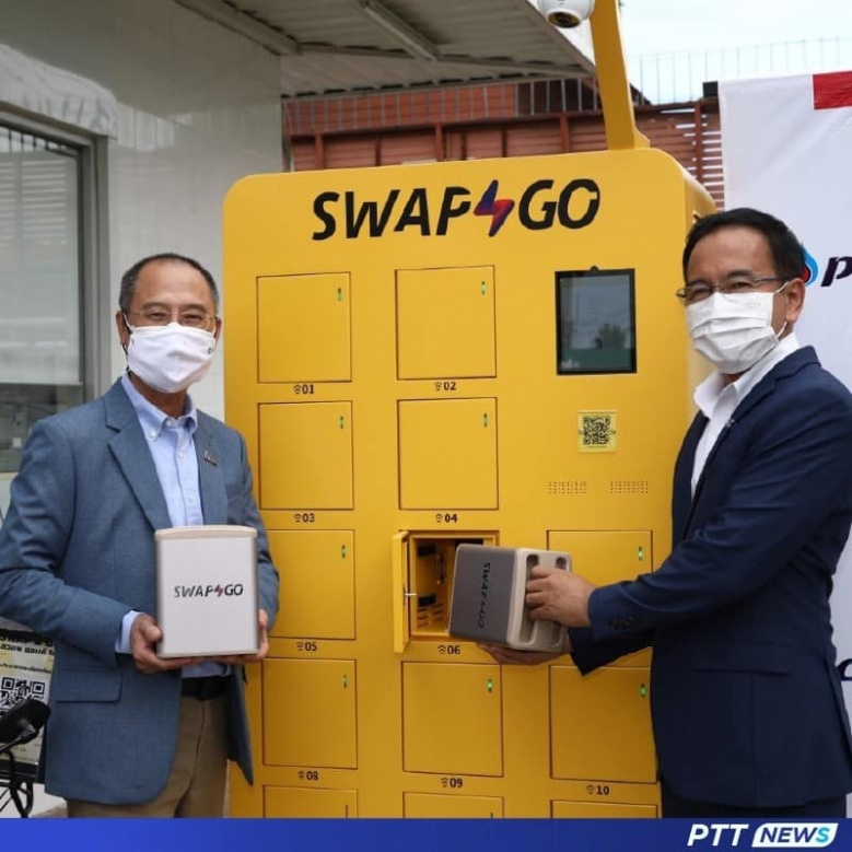 Swap & Go สถานีสลับแบตเตอรี่ ตอบโจทย์ "ไรเดอร์" เมืองไทย