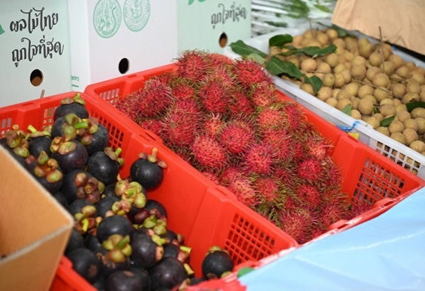  รัฐมนตรีเกษตรฯ 'เฉลิมชัย' ส่งมอบสินค้าเกษตรคุณภาพและสินค้าอุปโภคบริโภค ภายใต้โครงการแบ่งปันน้ำใจ"เกษตรไทยสู้โควิด-19 "