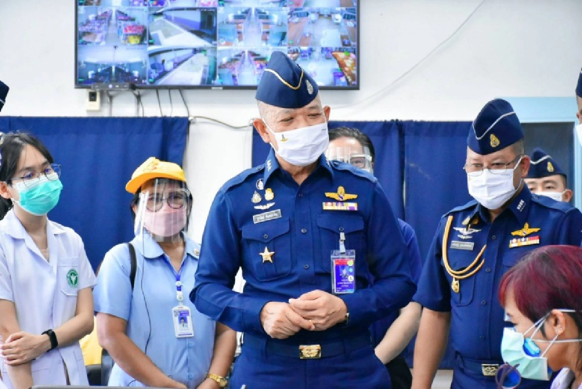 "ทัพอากาศ" ยกระดับสกัด "โควิด-19" สั่งเปิดโรงพยาบาลสนามกองบิน2 ลพบุรี