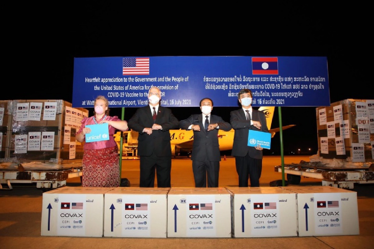  "ลาว" แซง "ไทย"ได้วัคซีน 5 ยี่ห้อ
